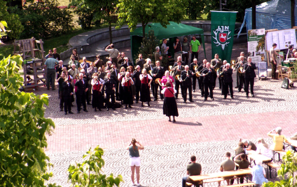 2019 »Gemeinsam Jagd erleben« auf dem Herzogenplatz